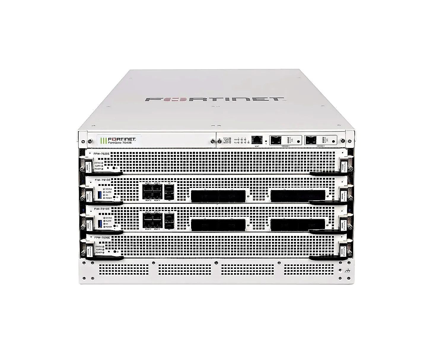 Fortinet FG7040ECHASSIS 7040E + 2 x FIM-79xxE Manageable 8U 3 FortiCare and FortiGuard Firewall
