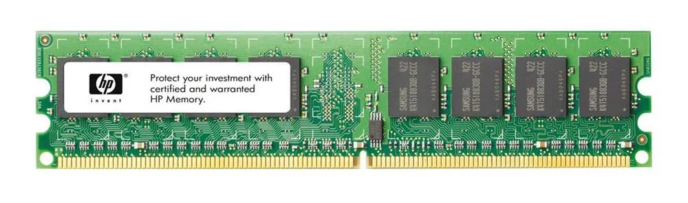 FH498AV - HP 1GB (2 x 512MB) DDR2-800MHz non-ECC Unbuffered CL6 240-Pin DIMM 1.8V Memory Module