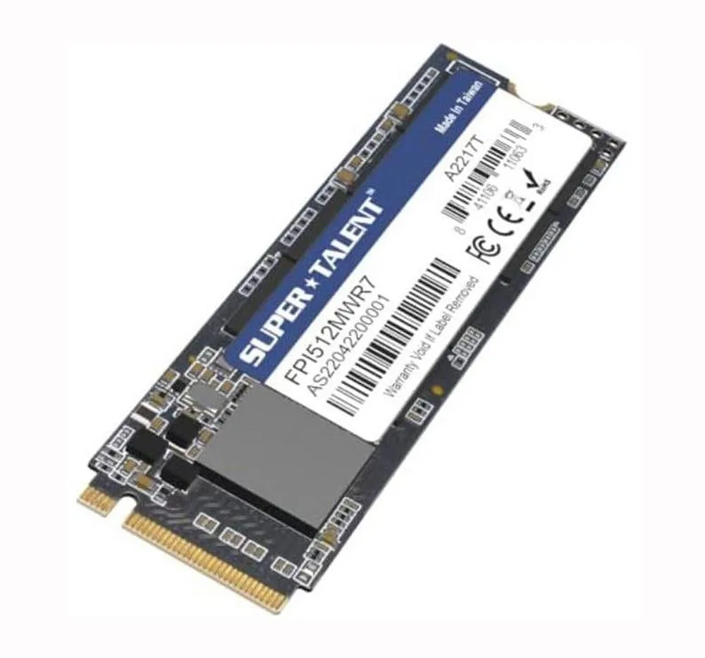 FPI120MWR7 - Super Talent 120GB 3D TLC PCI-Express 3.0 x4 NVMe M.2 Solid State Drive