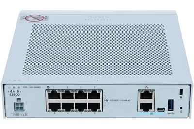 FPR1010-NGFW-K9 - Cisco FirePower 1010 8-Port x 1000Base-T Gigabit Ethernet Network Security/Firewall Appliance