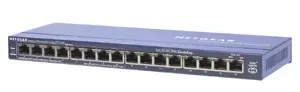 FS116PAU - Netgear ProSafe FS116P Desktop PoE Switch 8 x 10/100Base-TX LAN 8 x 10/100Base-TX LAN