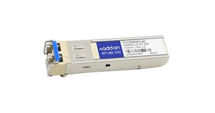 FTLF1318P2BTLAO - Addonics 1.25Gbps 1000Base-LX Single-mode Fiber 10km 1310nm Duplex LC Connector SFP Transceiver Module