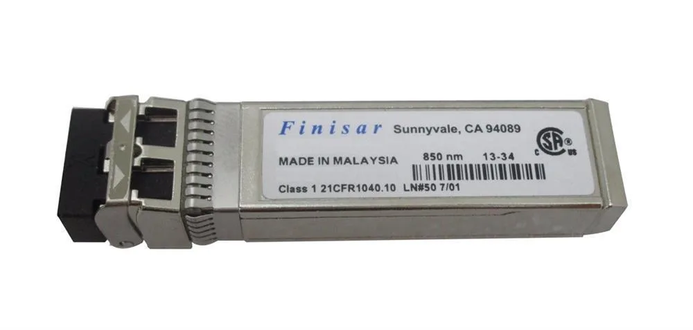 Finisar FTLX8571D3BCL/NEW 10Gbps 10GBase-SR Multi-mode Fiber 300m 850nm Duplex LC Connector SFP+ Transceiver Module