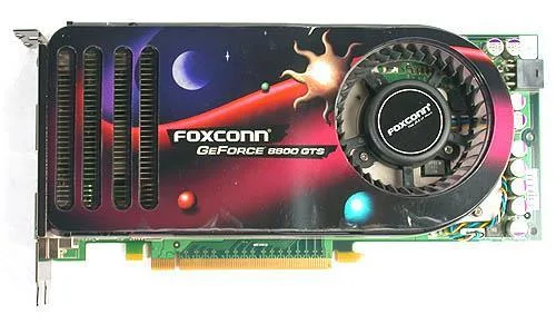 FV-N88SMCD2-ONOC - Foxconn 320MB Nvidia GeForce 8800GTS GDDR3 320-Bit Dual-Link DVI PCI Express x16 Video Graphics Card