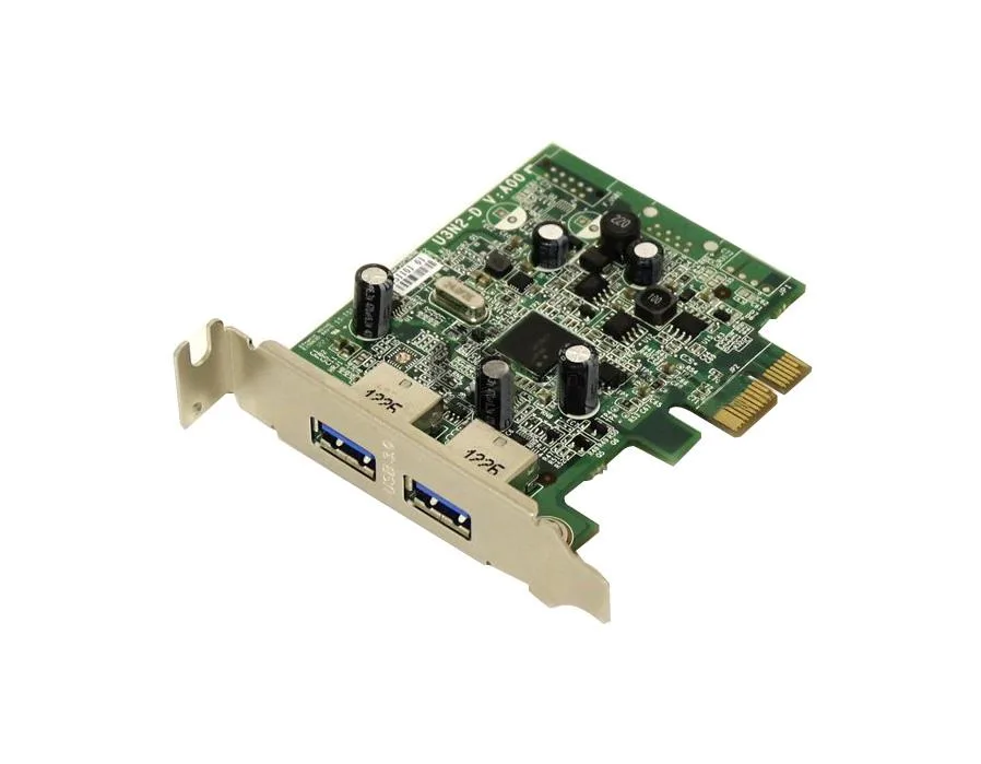 FWGJ8 - Dell Dual-Port USB 3.0 HUB PCI-Express X1 Expansion Card