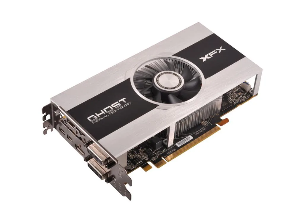 FX-785A-CNL4 - XFX Radeon HD 7850 Core Edition 2GB GDDR5 PCI Express 3.0 x16 2x Dual-link DVI-i 2x Mini DisplayPort 1x HDMI Video Graphics Card