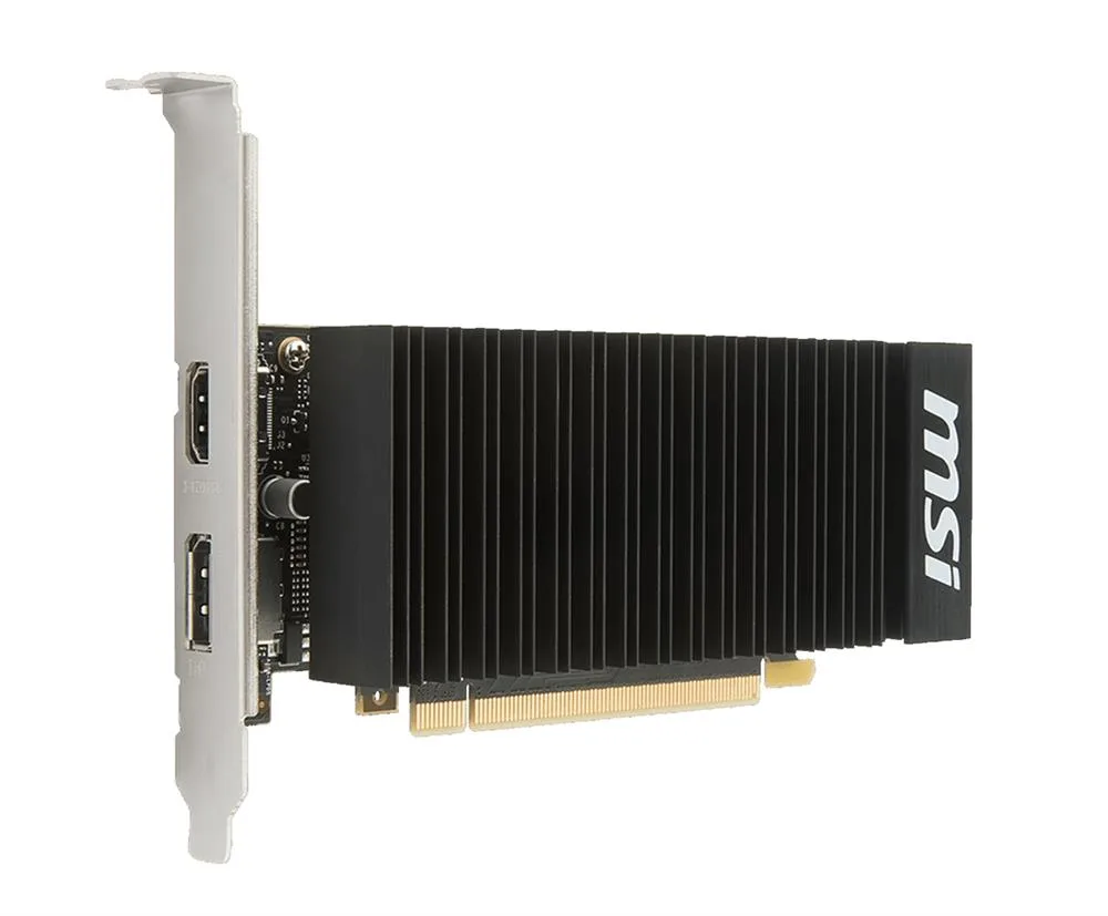 G10302HPC MSI NVIDIA GeForce GT 1030 2GH LP OC 2GB GDDR5 HDMI/DisplayPort Low Profile PCI-Express Video Card
