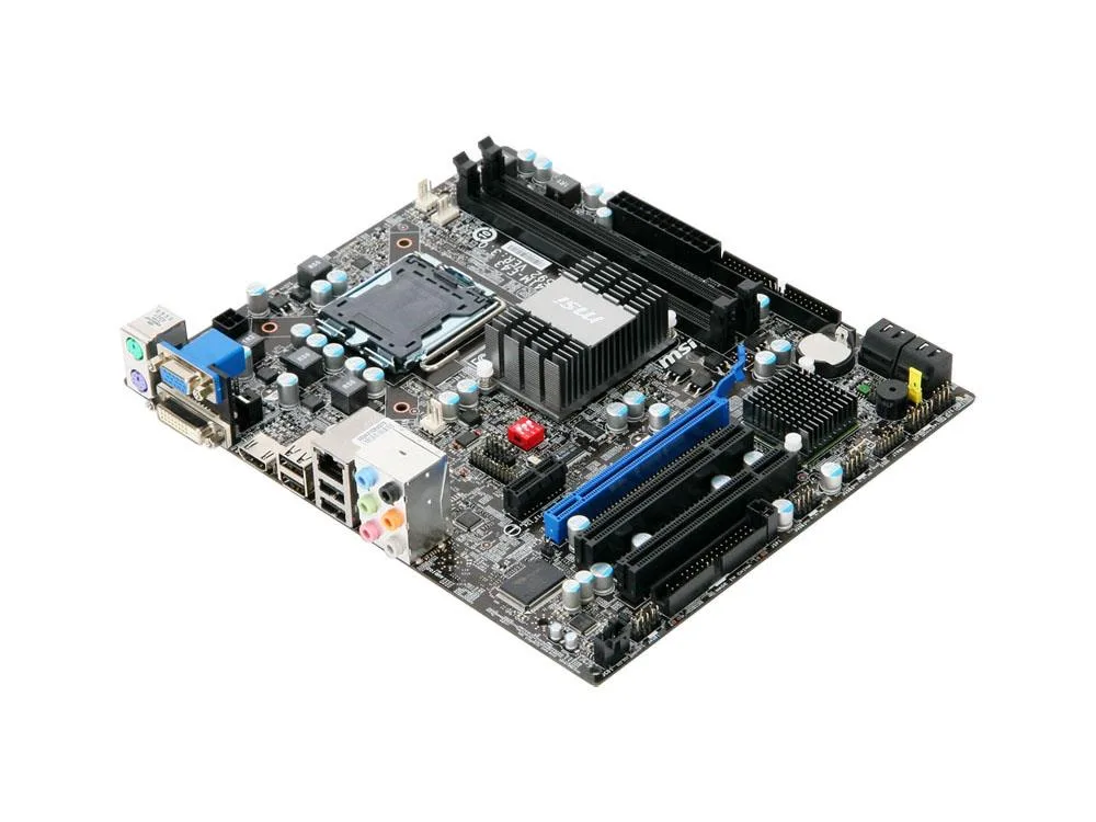 G41M-E43 - MSI Desktop Board Intel G41 Express Socket T 1333MHz, 1066MHz, 800MHz FSB 4GB DDR3 SDRAM DDR3-1066/PC3-8500, DDR3-800/PC3-6400 Micro ATX