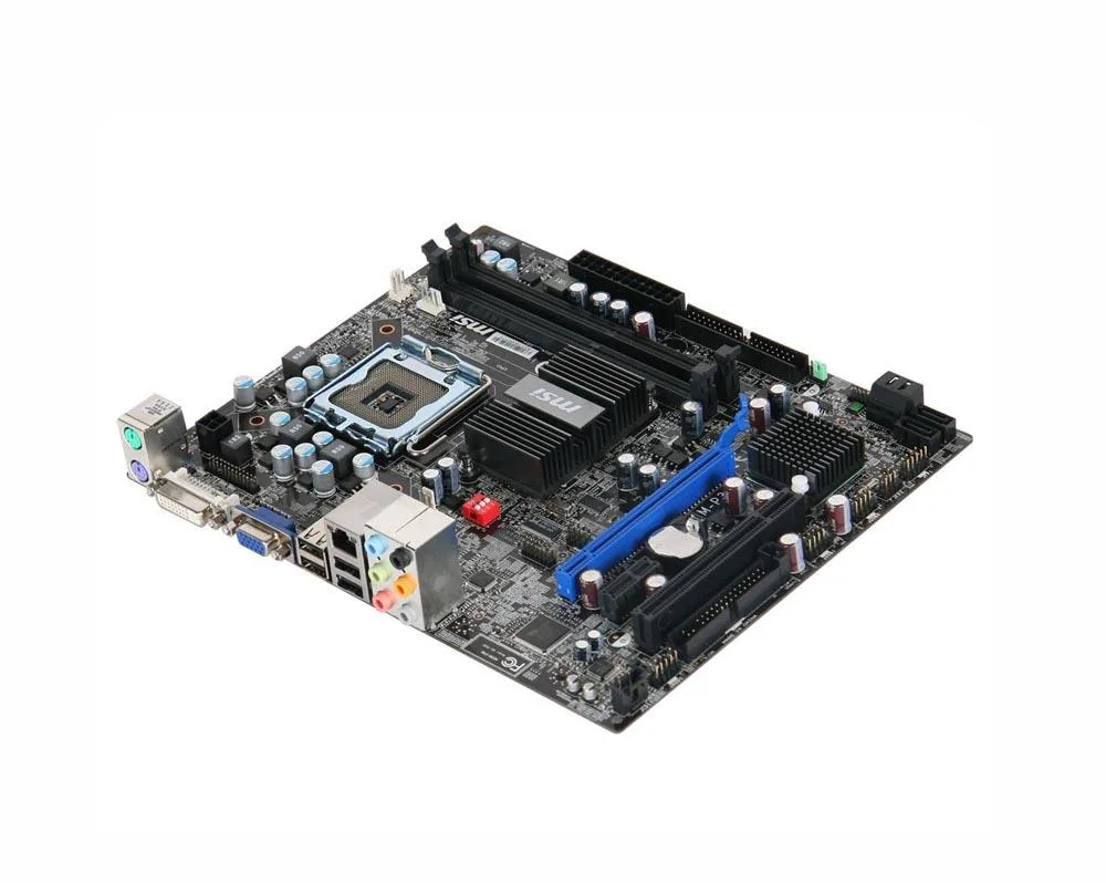 G41M-P25 - MSI Desktop Motherboard Intel Socket T LGA-775 Micro ATX 1 x Processor Support 8GB DDR3 SDRAM Maximum RAM Floppy Controller, Serial ATA/300, Ultra ATA/100 (ATA-6) Yes 1 x PCIe x16 Slot