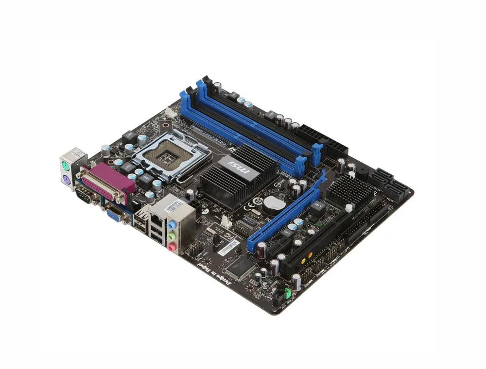 G41M-P33 - MSI Desktop Board Intel G41 Express Socket T 1333MHz, 1066MHz, 800MHz FSB 4GB DDR3 SDRAM DDR3-1066/PC3-8500, DDR3-800/PC3-6400 Micro ATX