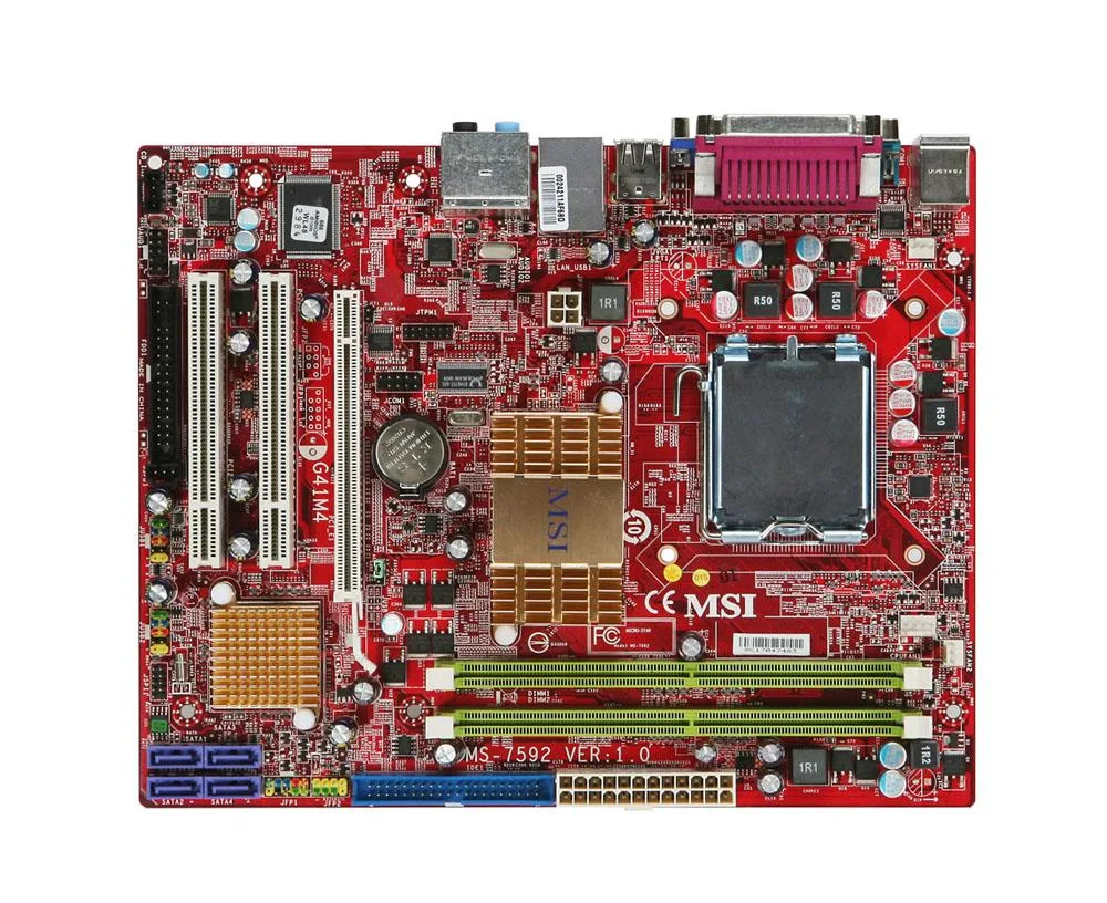 G41M4 - MSI Intel G41+ ICH7 Socket 775 micro-ATX Motherboard