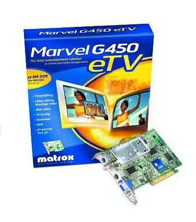 Matrox G45+MVTA32DRI Marvel G450 32MB VGA TV-Tuner