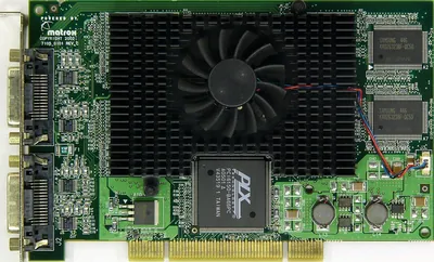 G45X4QUAD-B - Matrox G450 MMS PCI 4x 128MB DDR Quad DVI Quad VGA Video Graphics Card