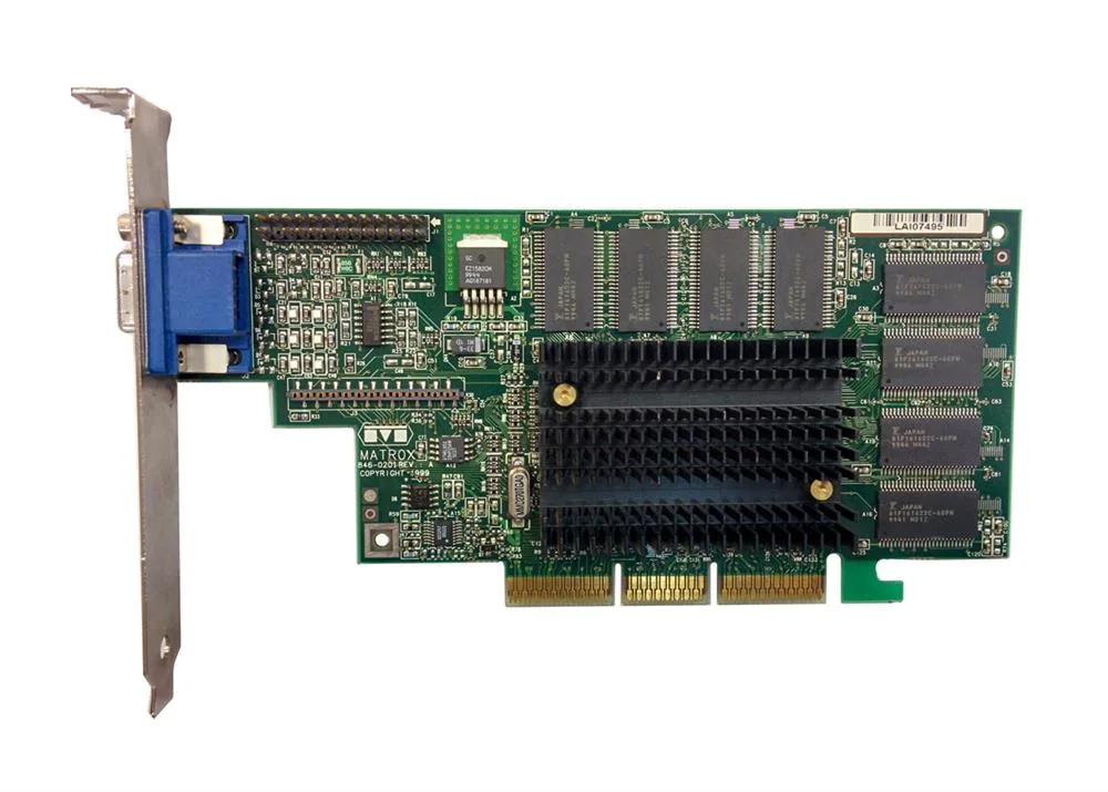 G4M4A16DG1 - Matrox Graphics 16MB AGP Video Graphics Card