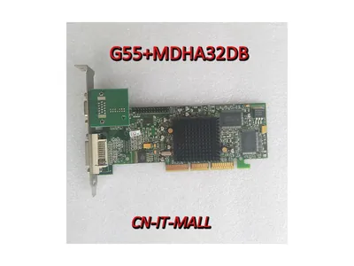G55MDHA32DB - Matrox Graphics Millennium G550 32MB DDR DVI/ TV-Out AGP 4x Video Graphics Card