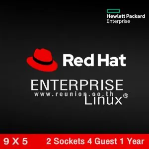 G5J63AAE - HP Red Hat Enterprise Linux + 1 Year 9x5 Support Premium Subscription 4 Guest, 2 Socket 1Year
