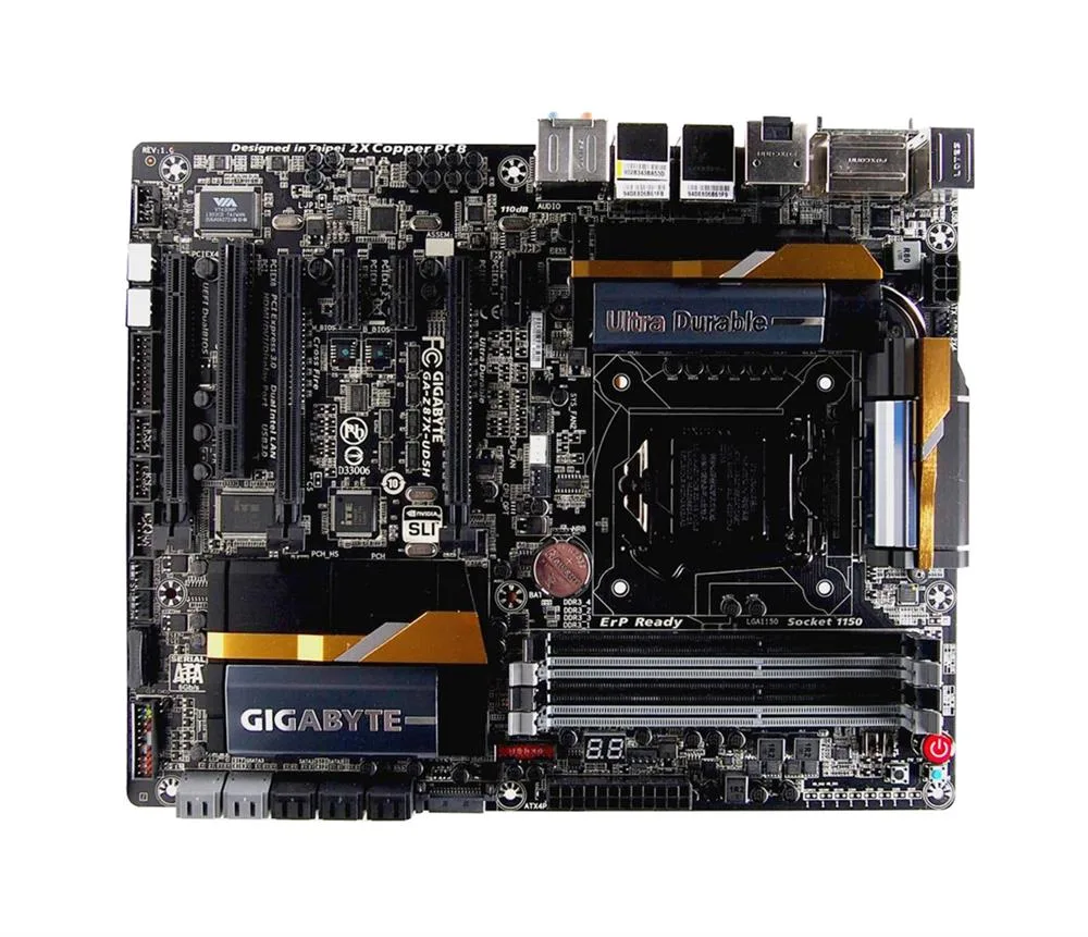 GA-Z87X-UD5H - Gigabyte Intel Z87 Express Chipset DDR3 4-Slots RAM ATX System Board (Motherboard) Socket LGA1150