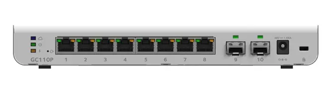 GC110P-100NAS - Netgear GC110P 8-Port Ethernet Switch