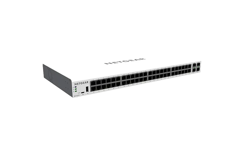 GC752X - NetGear 48-Port Gigabit with 2x SFP 2x SFP+ Ethernet Smart Cloud Management Switch