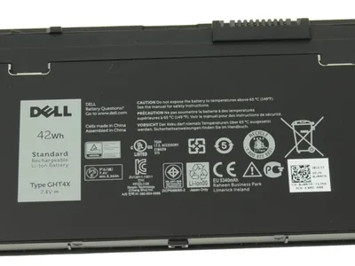 GHT4X - Dell 4-Cell Battery for Latitude E7240 E7250