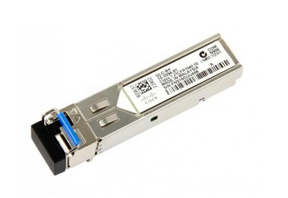 GLC-BX-D-80 - Cisco Single-Mode 1Gbps 1000Base-BX-D Fiber 80km 1310nm-RX/1490nm-TX LC Connector SFP Transceiver Module