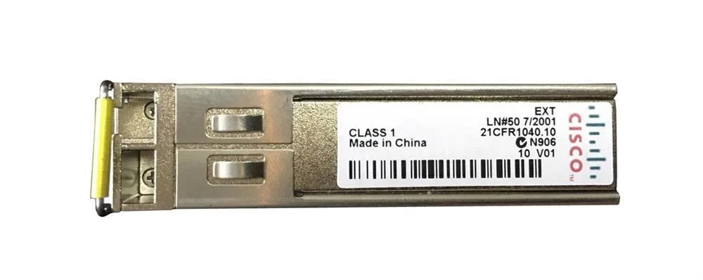 GLC-FE-100BX-D40 - Cisco 100BASE-BX SFP 1550TX/1310RX-40km Transceiver Module