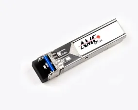 GLC-FE-100FX-AMC - AMC 100Mbps 100Base-FX Multi-mode Fiber 2km 1310nm Duplex LC Connector SFP Transceiver Module