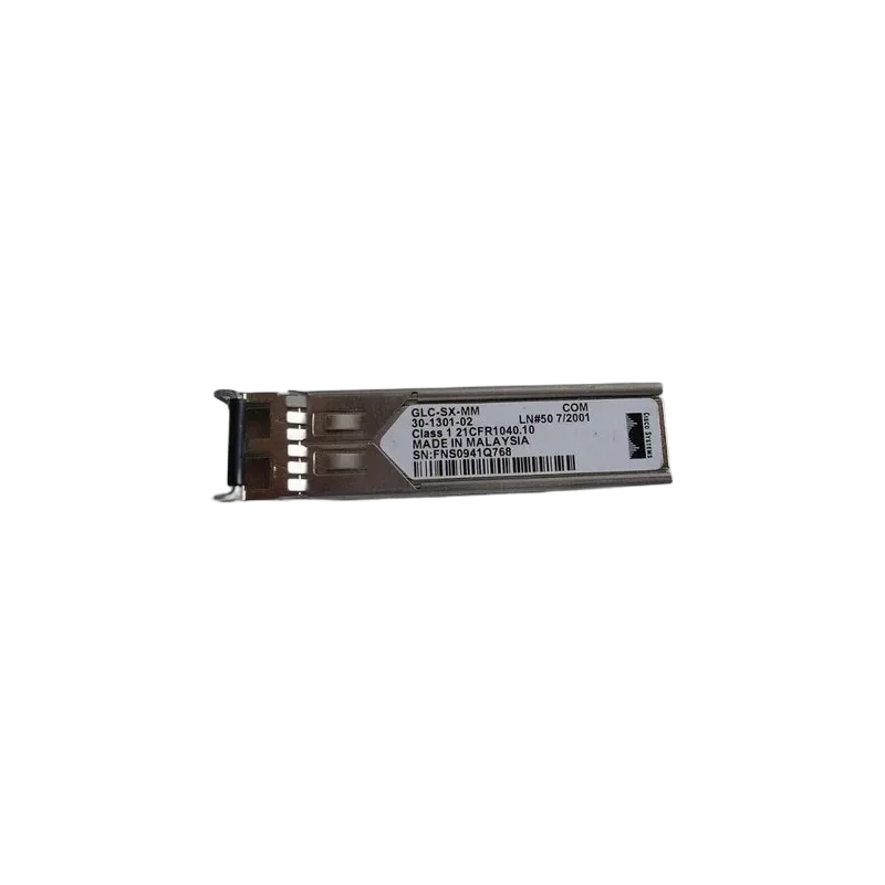 Cisco GLC-SX-MM 1.25Gb/s 1000Base-SX Multi-Mode Fiber 550m 850nm Duplex LC Connector SFP Transceiver Module Spare