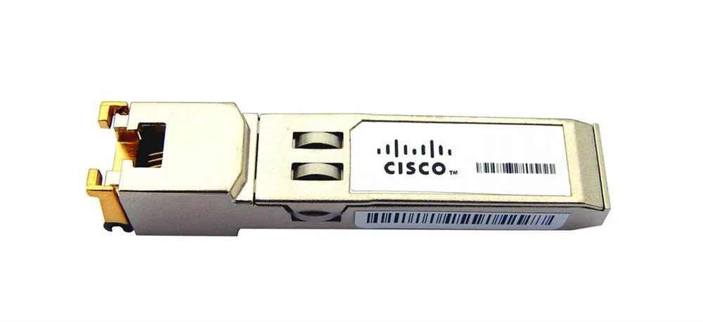 GLC-TGENUINE - Cisco 1Gbps 1000Base-T Copper 100m RJ45 Connector SFP Transceiver Module