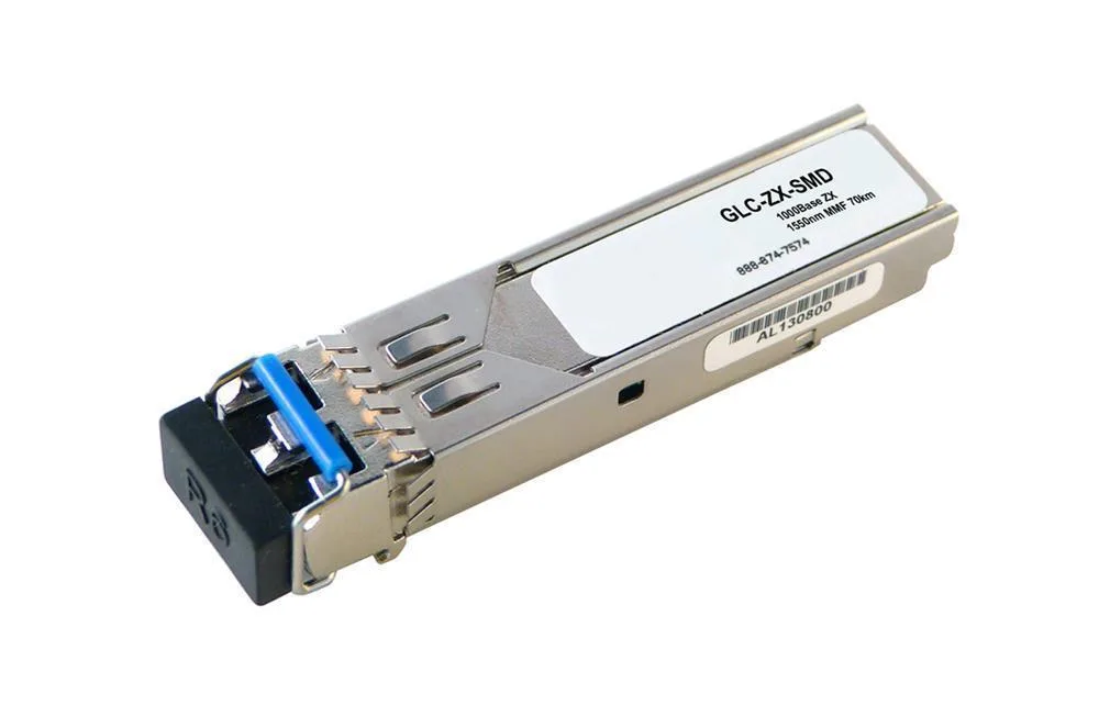 GLC-ZX-SMD-ACC - Accortec 1Gbps 1000Base-ZX Single-mode Fiber 70km 1550nm Duplex LC Connector SFP Transceiver Module