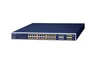 GS-4210-24PL4C - Planet 24 x Ports 10/100/1000Base-T PoE + 4 x Ports Gigabit TP / SFP Combo Layer 2 Managed Ethernet Switch