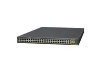 GS-4210-48P4S - Planet 48 x Ports 10/100/1000Base-T PoE+ + 4 x Ports 100/1000Base-X SFP Layer 2 Managed Ethernet Switch