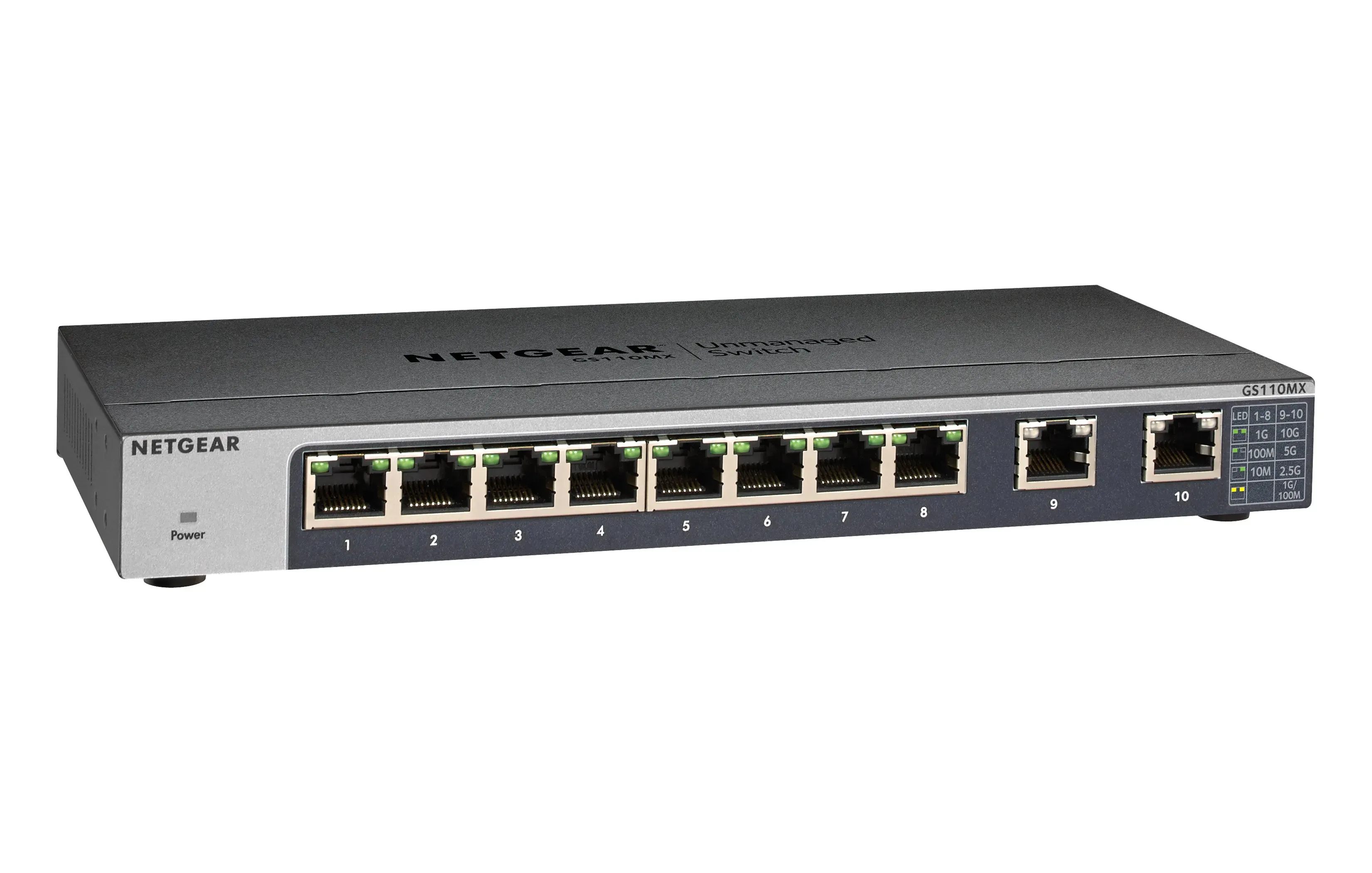 GS110MX-100PES - Netgear GS110MX 8-Port No Ethernet Switch