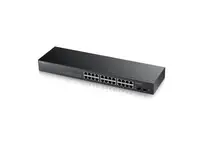 GS1900-24 - ZyXEL 24-port GbE Smart Managed Switch with GbE Uplink