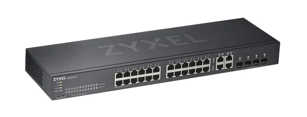 GS1920-24V2 - ZyXEL 24-port GbE Smart Managed Switch