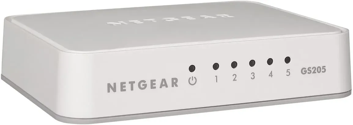 GS205-100PES - Netgear GS205 5-Port No Ethernet Switch