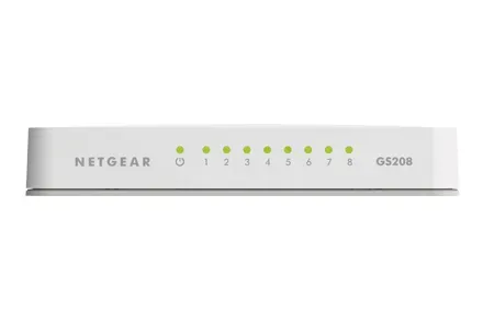 GS208-100AUS - Netgear GS208 8-Port No Ethernet Switch