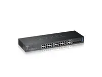 GS2220-28 - ZyXEL 24-port GbE L2+ Switch with GbE Uplink