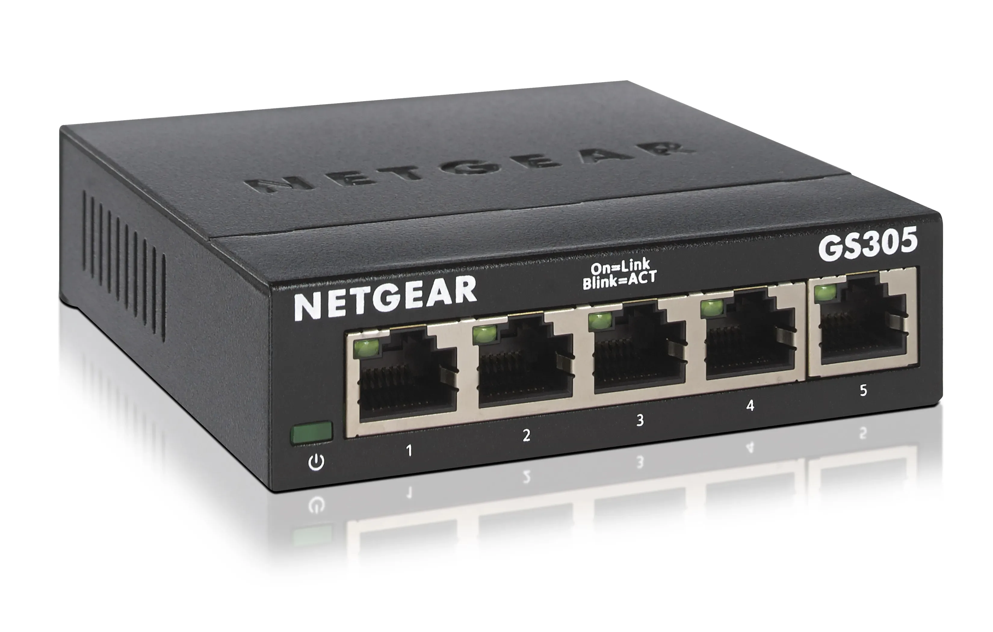 GS305-300PES - Netgear GS305v3 5-Port No Ethernet Switch