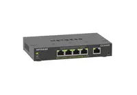 GS305EP - NetGear 300 SOHO Plus 5-Port PoE (63W) Gigabit Ethernet Plus Switch