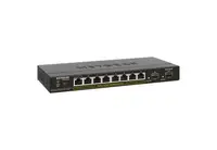 GS310TP - NetGear S350 8-Port Gigabit PoE+ (55W) 2x SFP Ethernet Smart Managed Pro Switch