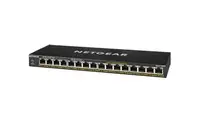 GS316PP - NetGear 300 SOHO FlexPoE 16-Port Gigabit Ethernet PoE+ (183W) Unmanaged Switch