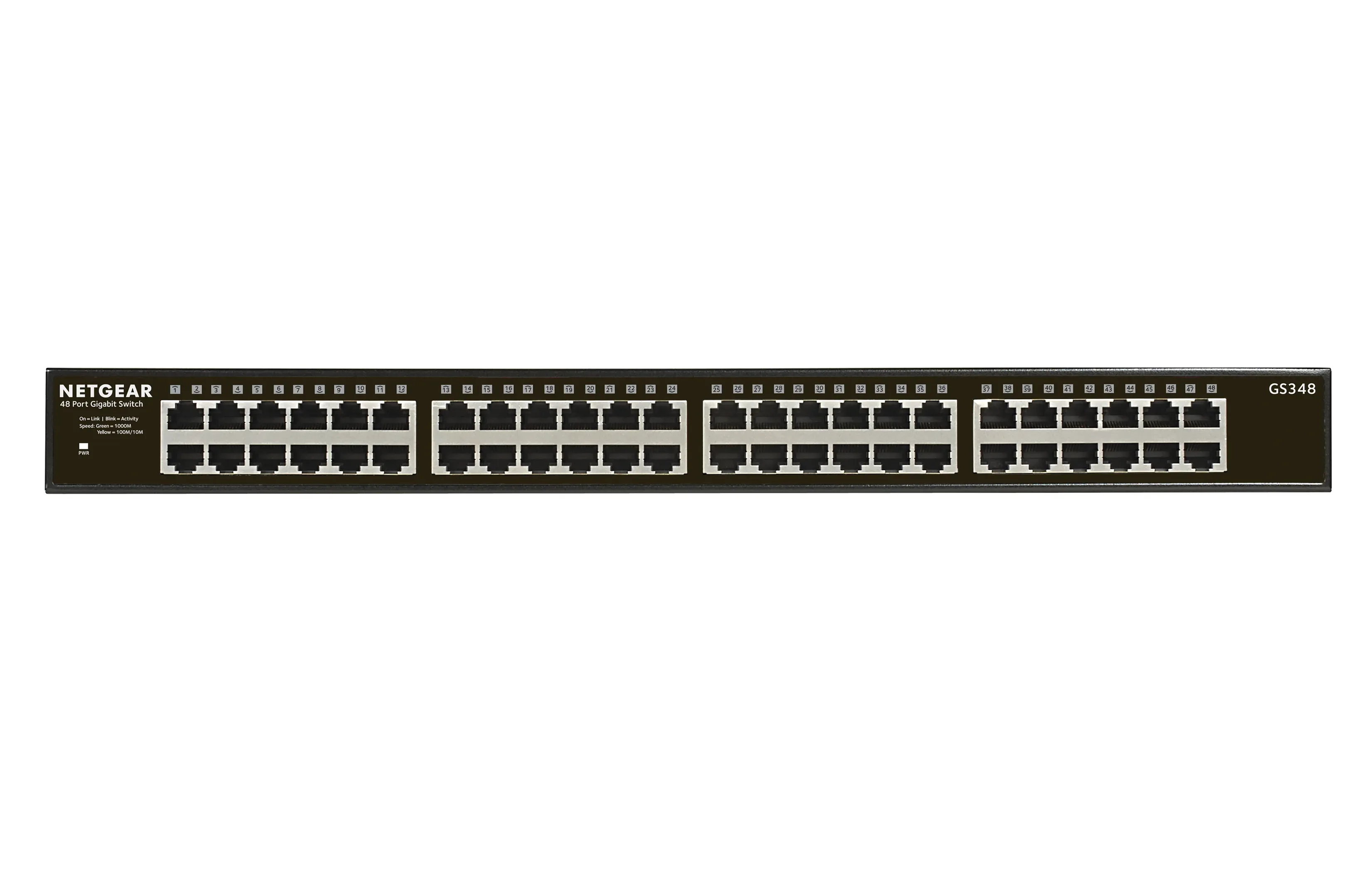 GS348-100EUS - Netgear GS348 48-Port No Ethernet Switch