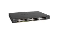 GS348PP - NetGear 48-Port Gigabit Ethernet with 24-Ports PoE+ (380W) Unmanaged PoE+ Switch