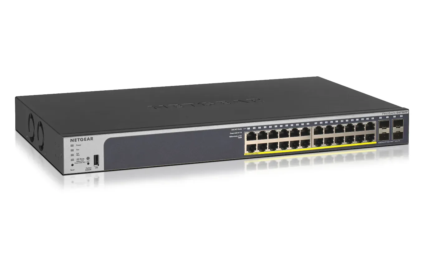 GS728TP-200EUS - Netgear ProSafe GS728TPv2 24-Port Ethernet Switch