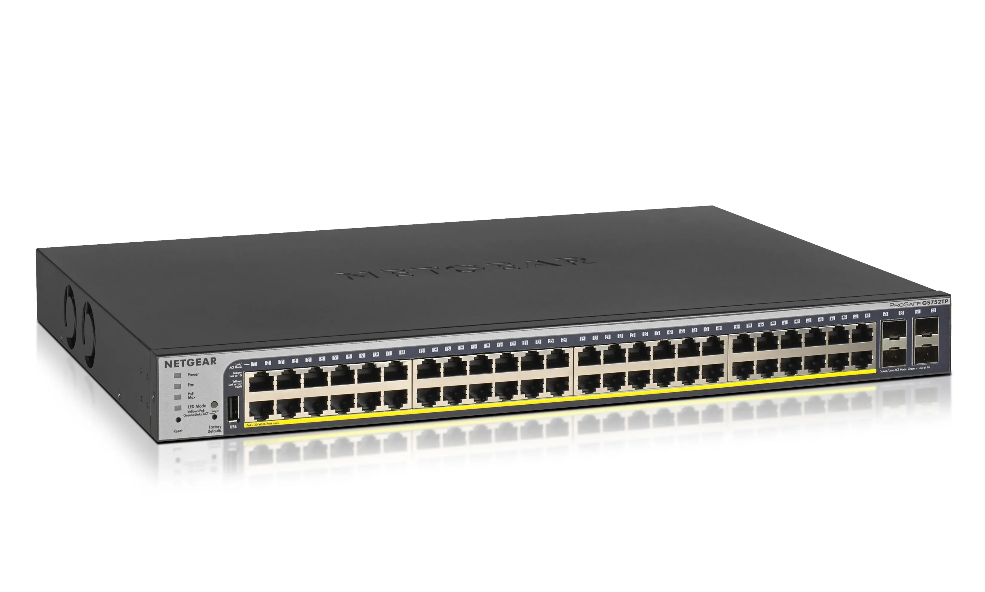 GS752TP-200NAS - Netgear ProSafe GS752TP 48-Port Ethernet Switch