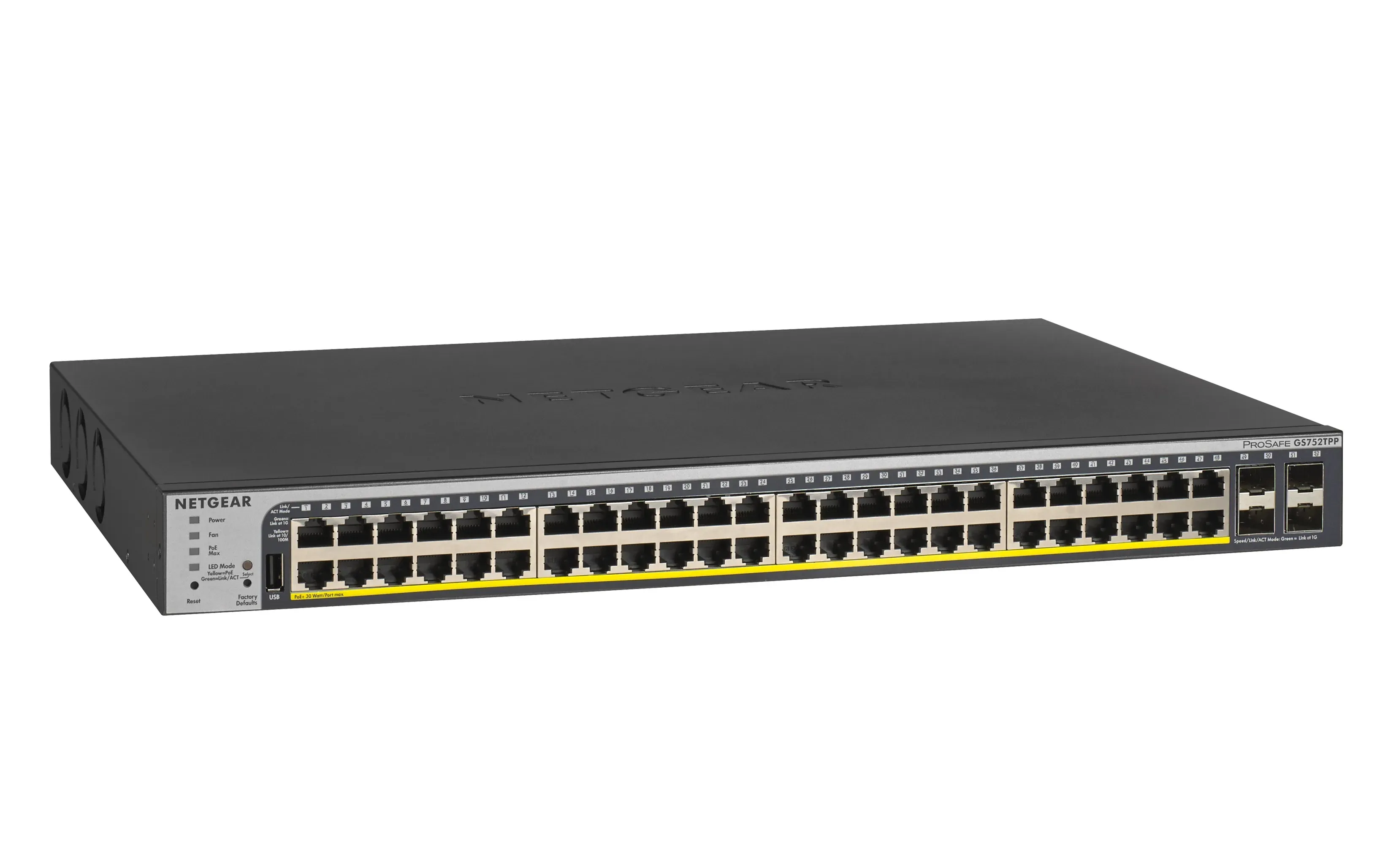 GS752TPP-100EUS - Netgear ProSafe GS752TPP 48-Port Ethernet Switch