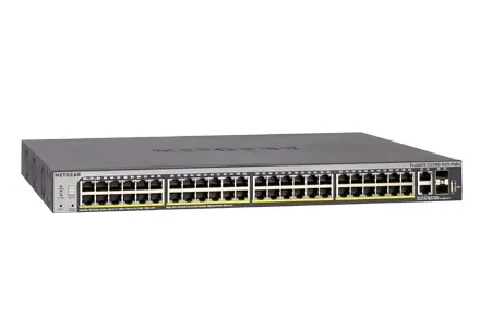 GS752TX-100AJS - Netgear ProSafe S3300-52X 48-Port Ethernet Switch