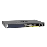 GSM4328PA - NetGear M4300-28G-POE+ 24-Ports PoE+ (480W), 2x 10GBase-T with 2x SFP+ Layer 3 Managed Switch