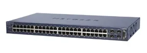 GSM7248AU - Netgear ProSafe GSM7248 Gigabit Ethernet Switch 4 x SFP (mini-GBIC) 48 x 10/100/1000Base-T LAN